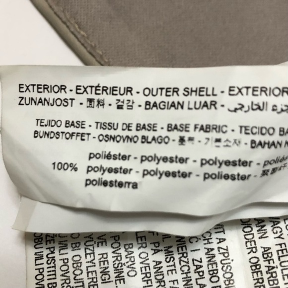 Zara | Faux Leather Bustier Style Beige Crop Tank Top Medium - Picture 9 of 10